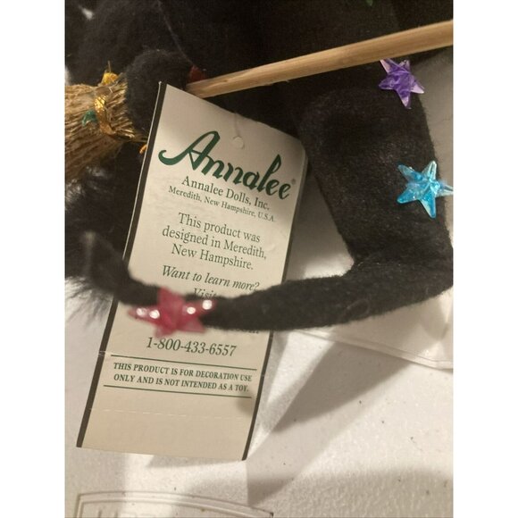 ANNALEE 7" Halloween Witch Cats Trio, NWT - Picture 7 of 12